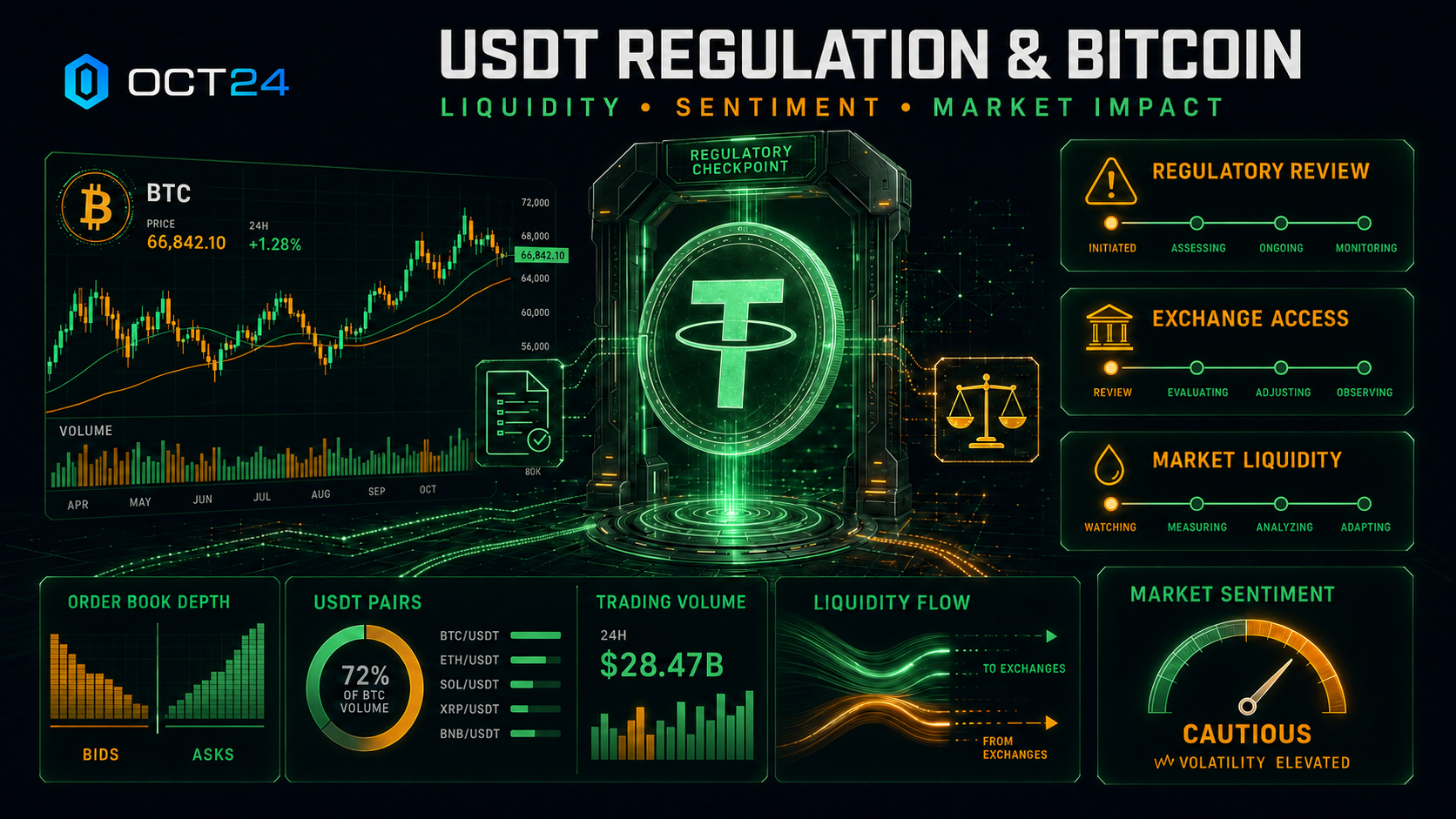 Crypto Trading News: USDT, Bitcoin, and Regulation: What Crypto Traders Should Watch This Week