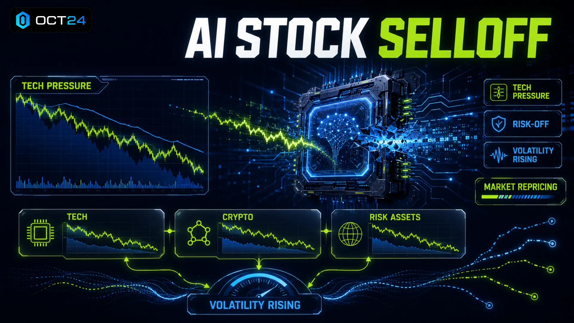 AI Stock Selloff: What It Means for Traders Watching Tech, Crypto, and Risk Assets