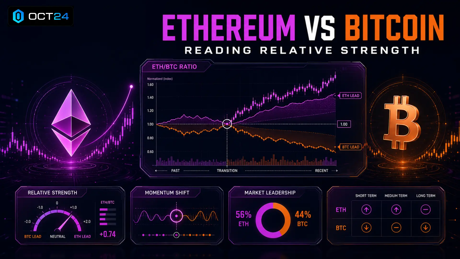 Ethereum Outperforms Bitcoin: What Relative Strength Means for Crypto Traders