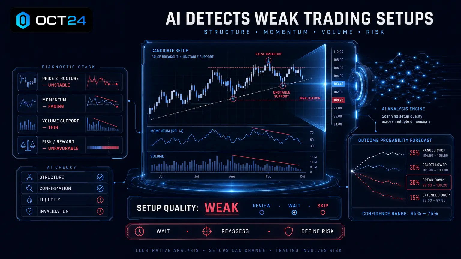 How AI Detects Weak Trading Setups