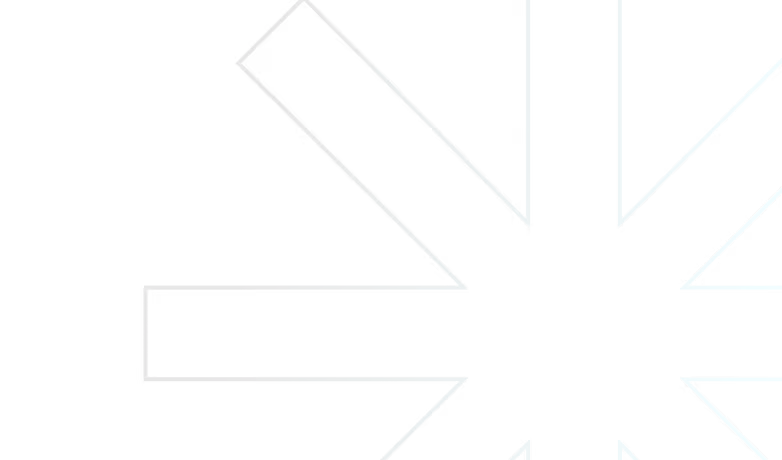 Black background with a large, faint, turquoise-outlined asterisk symbol in the center.