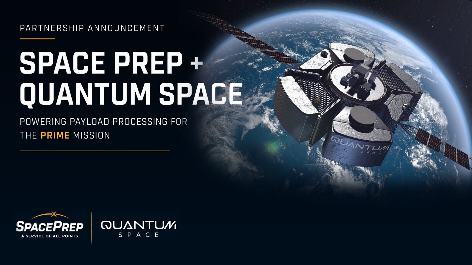 Quantum Space Executes Launch Processing Agreement with All Points Logistics for Prime Mission