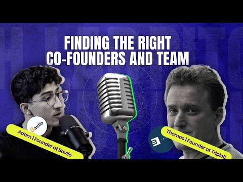S1 E4 | Pitch Lab: Finding the right Co-founder and team