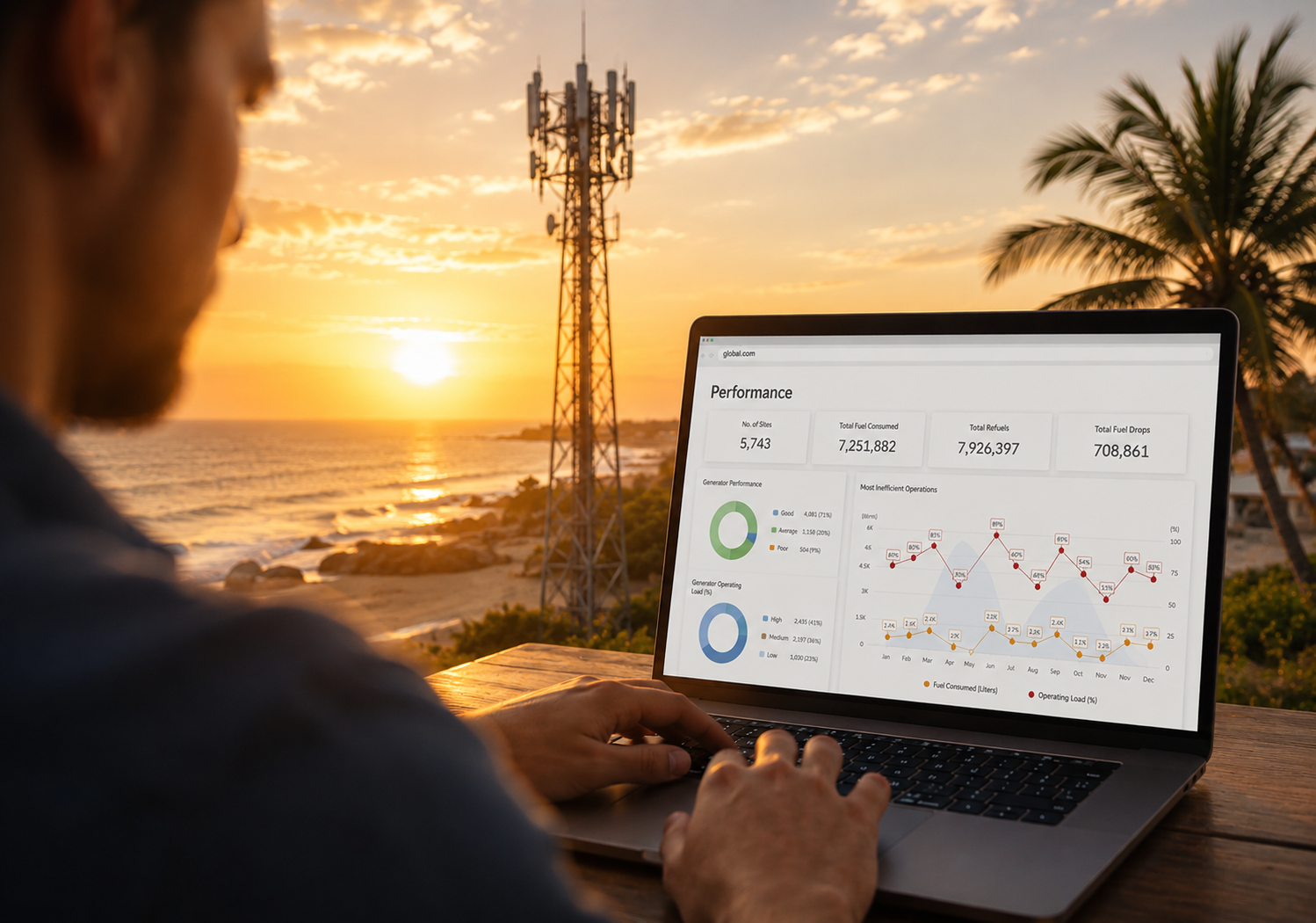 Remote monitoring equipment