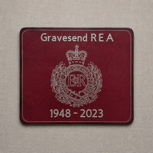 Silver Foiled Bespoke Leather Coaster