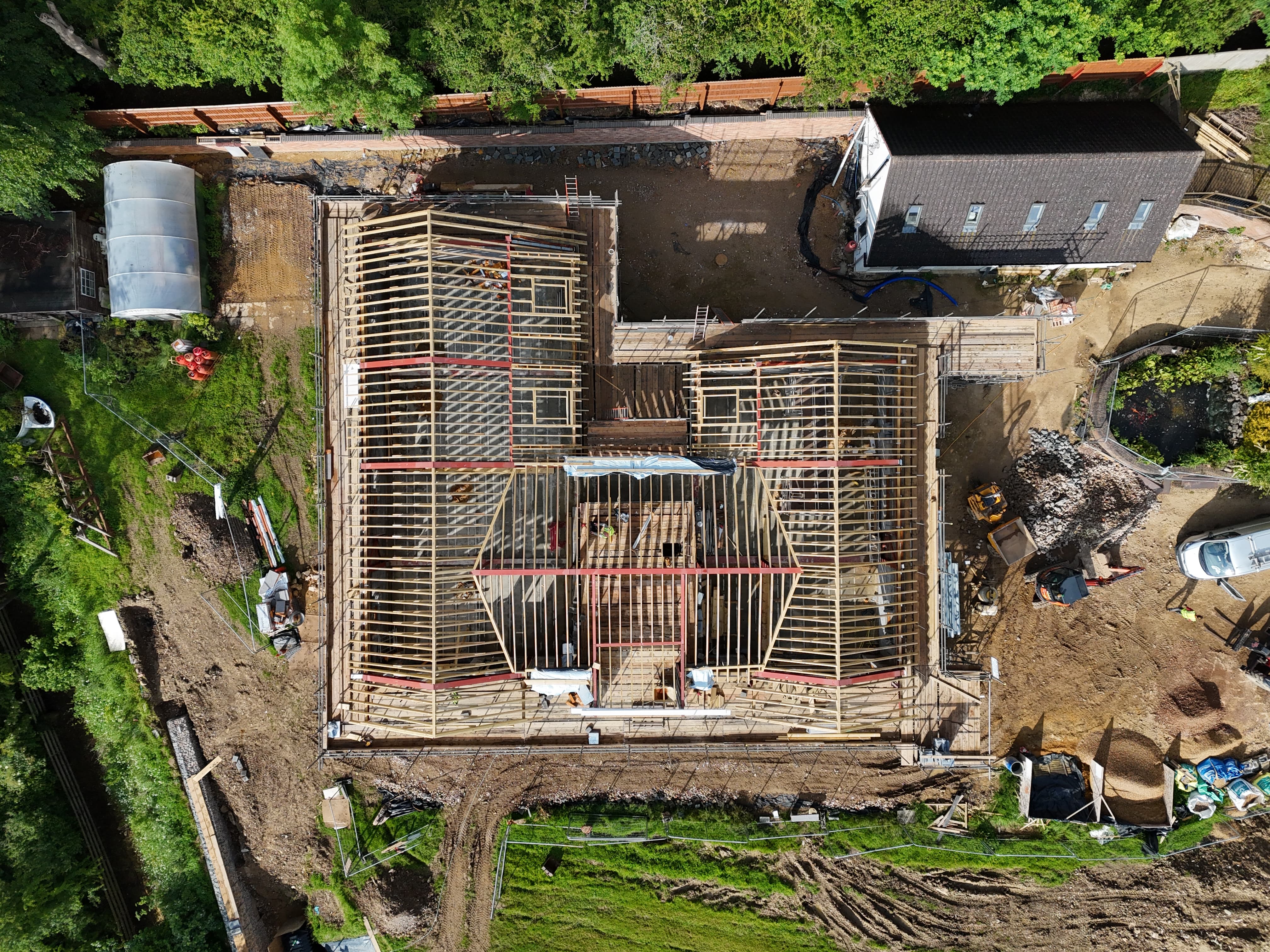 The Grangewood site before development, 2020