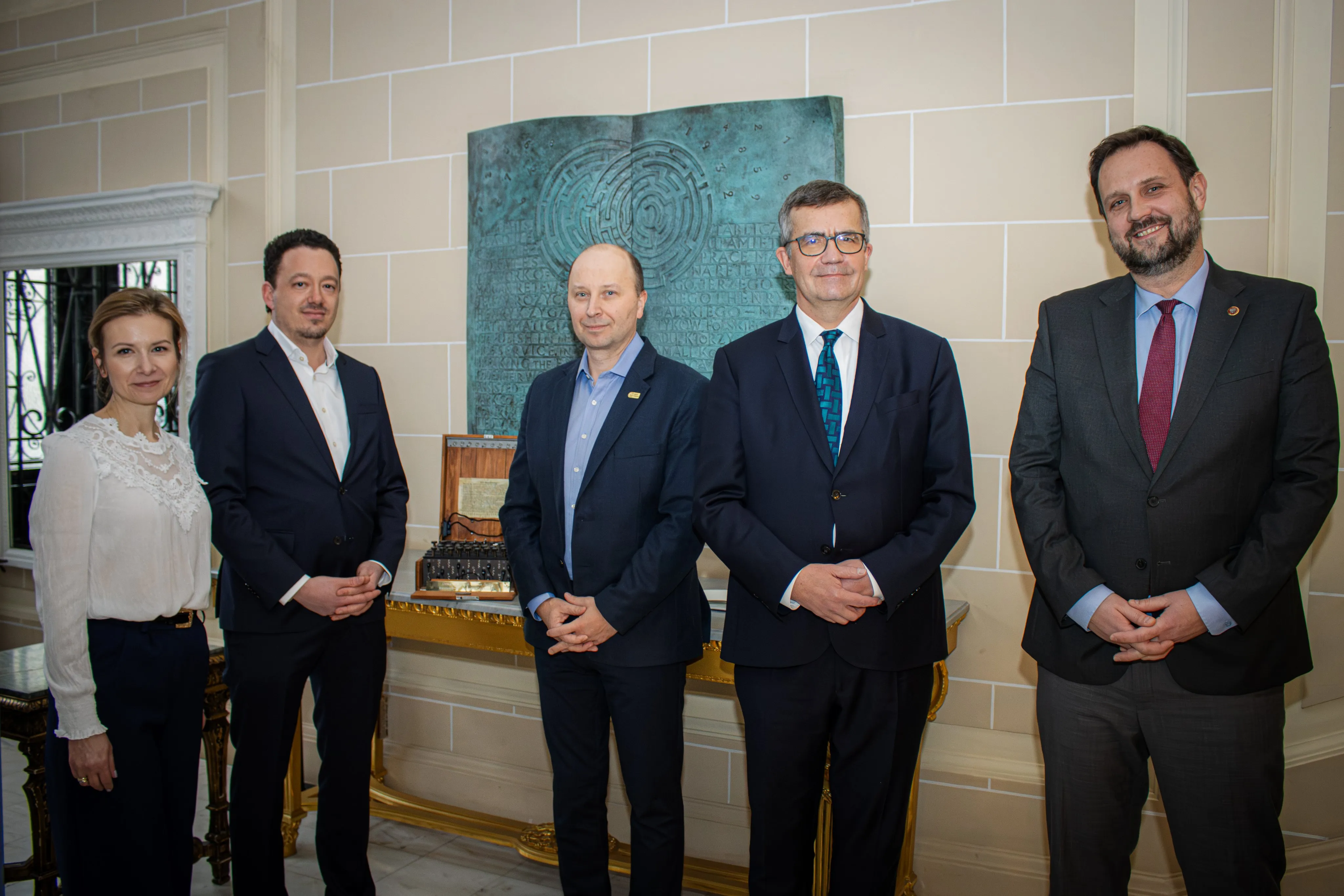 Polish Embassy contract signing, February 2025