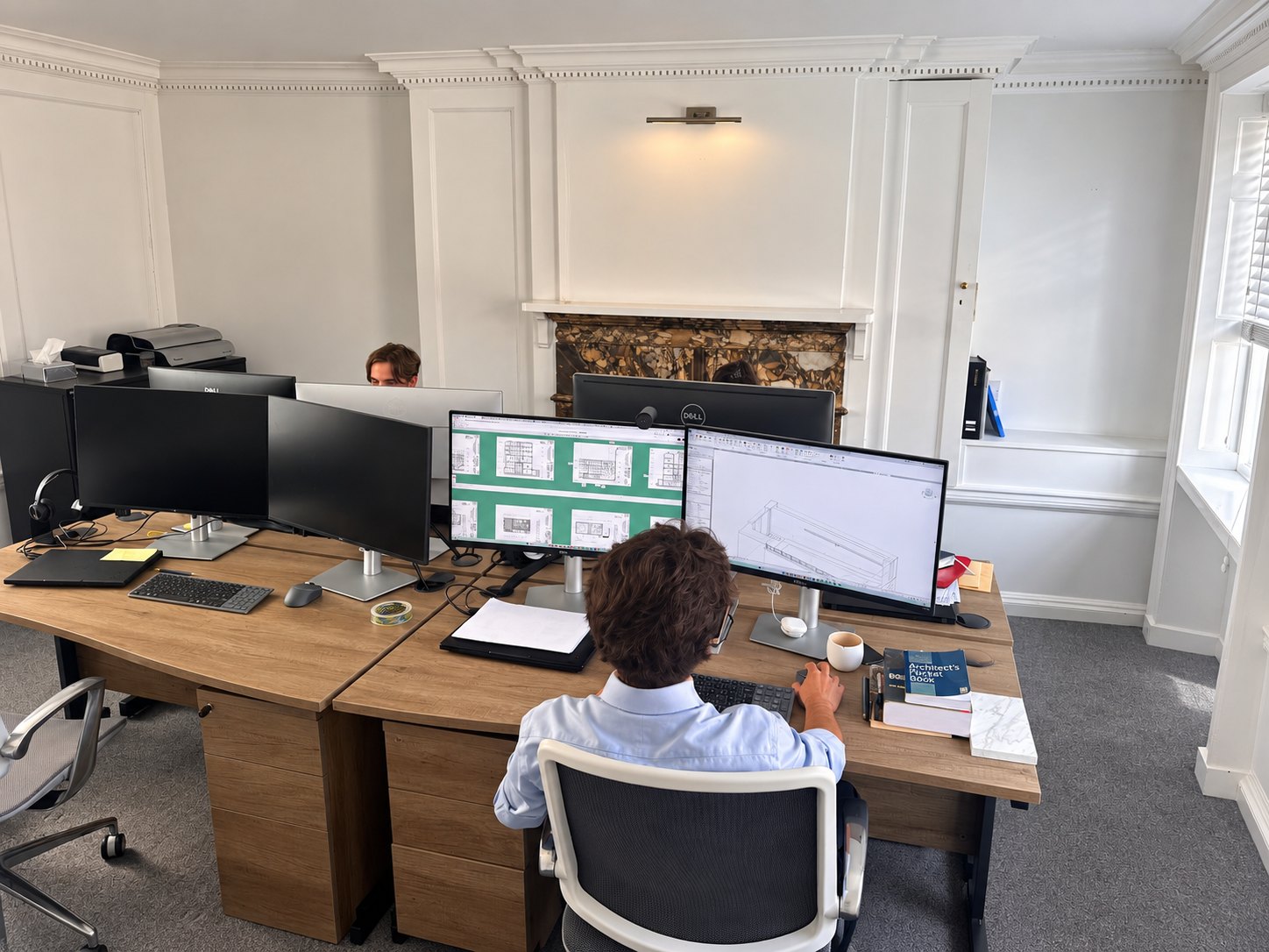 The Cohanim Architecture studio at work