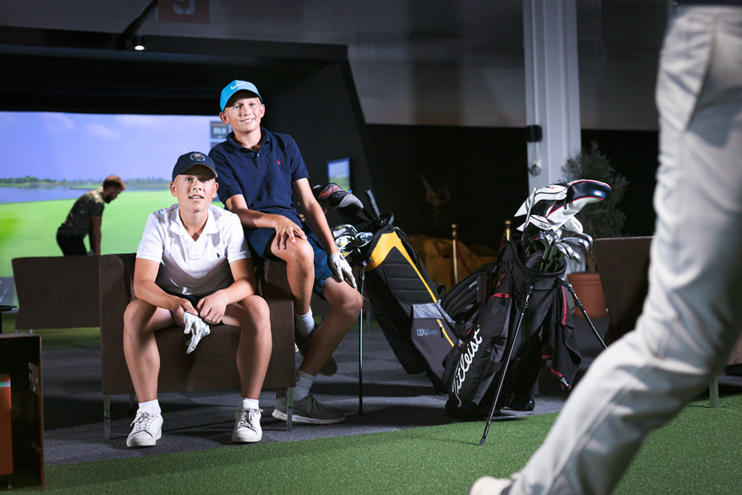 Watching a round in the simulator