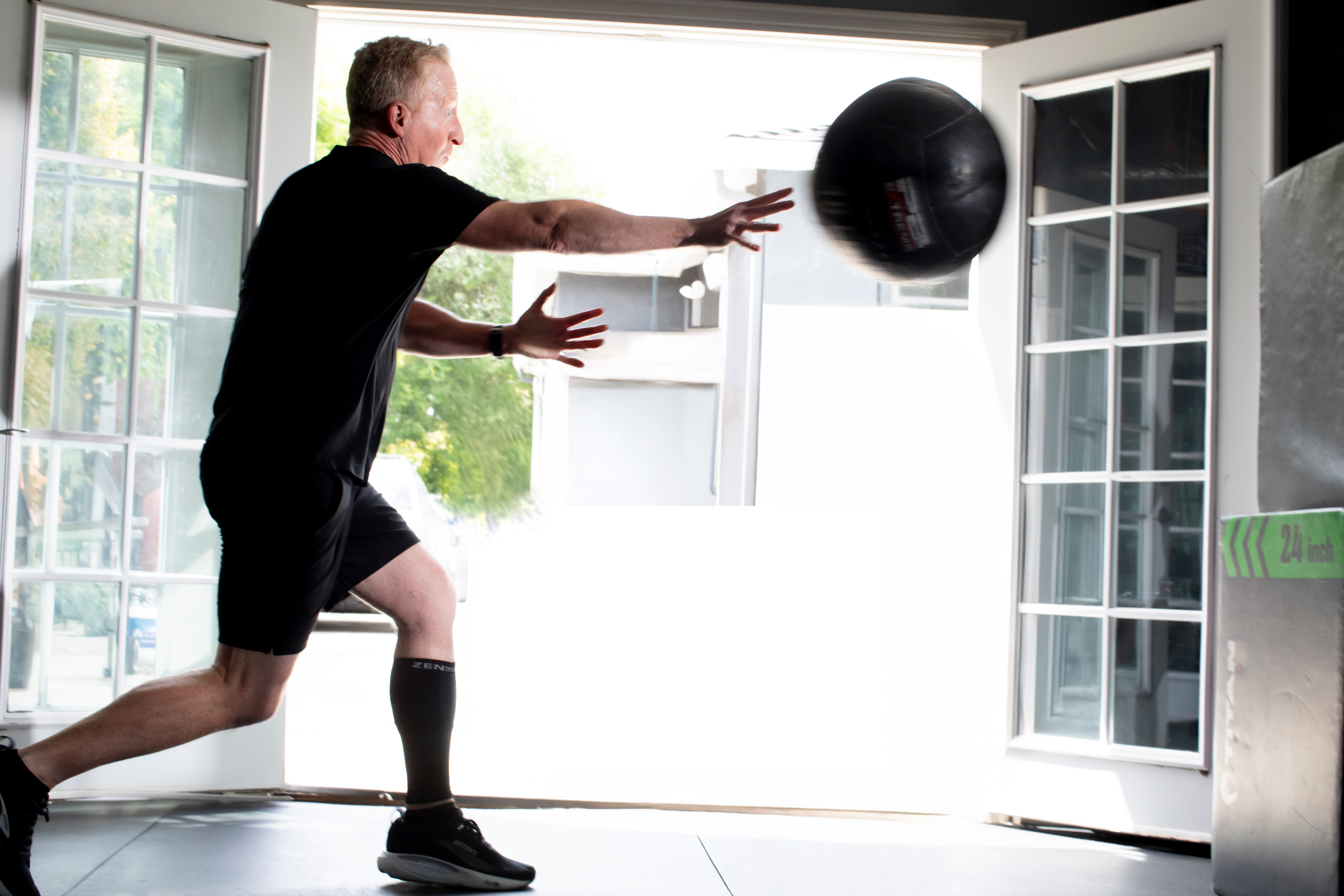 Explosive training at Hoffman Strength Lab Studio City