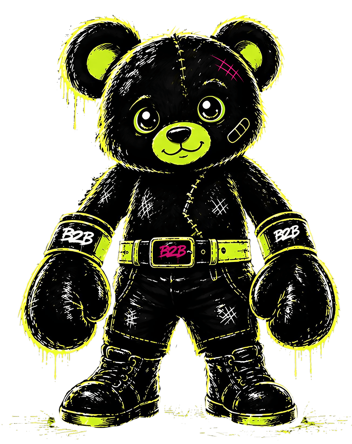 built 2 become bear logo
