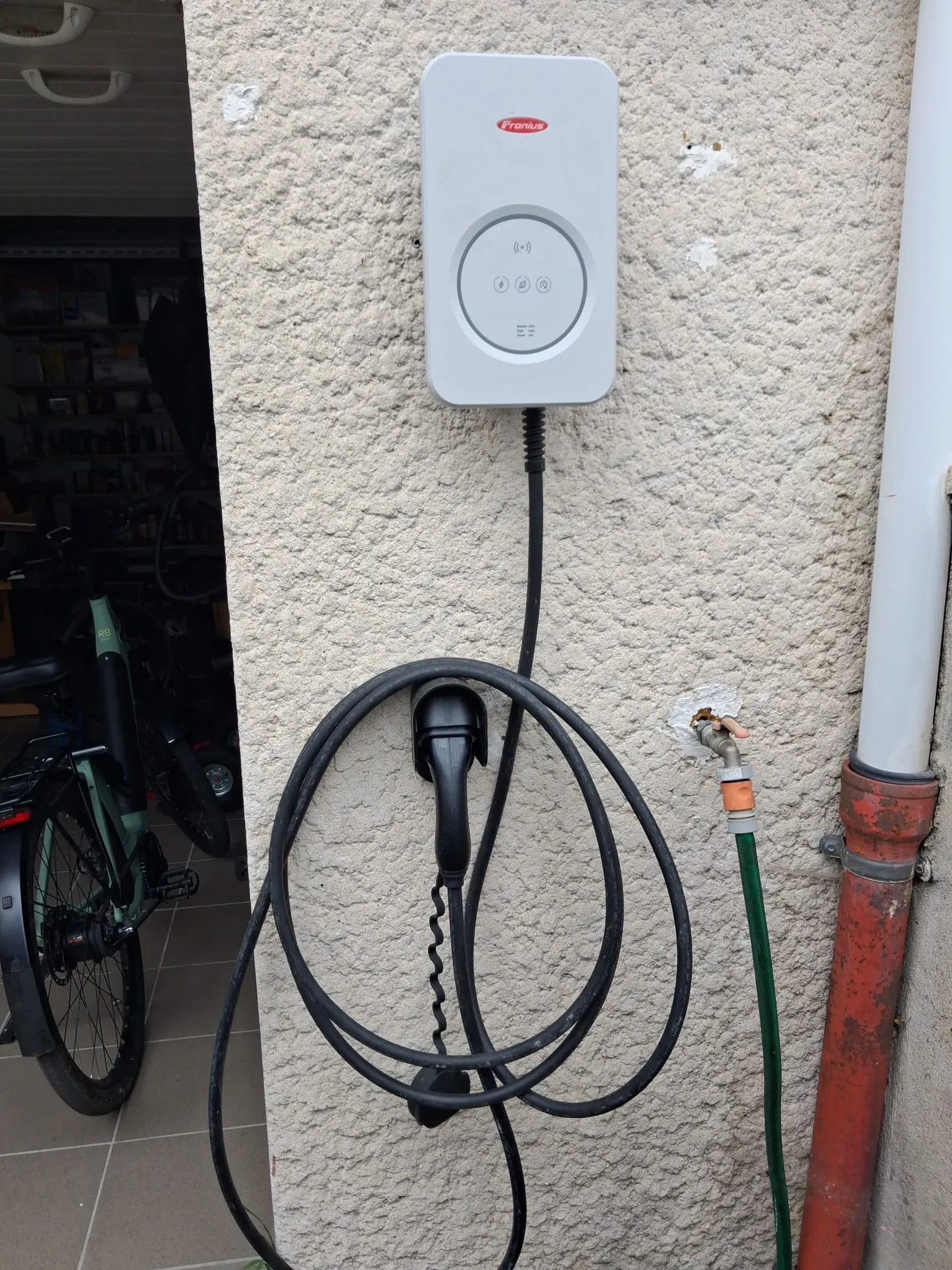 Borne de recharge Fronius Wattpilot raccordée à Taverny (95150)