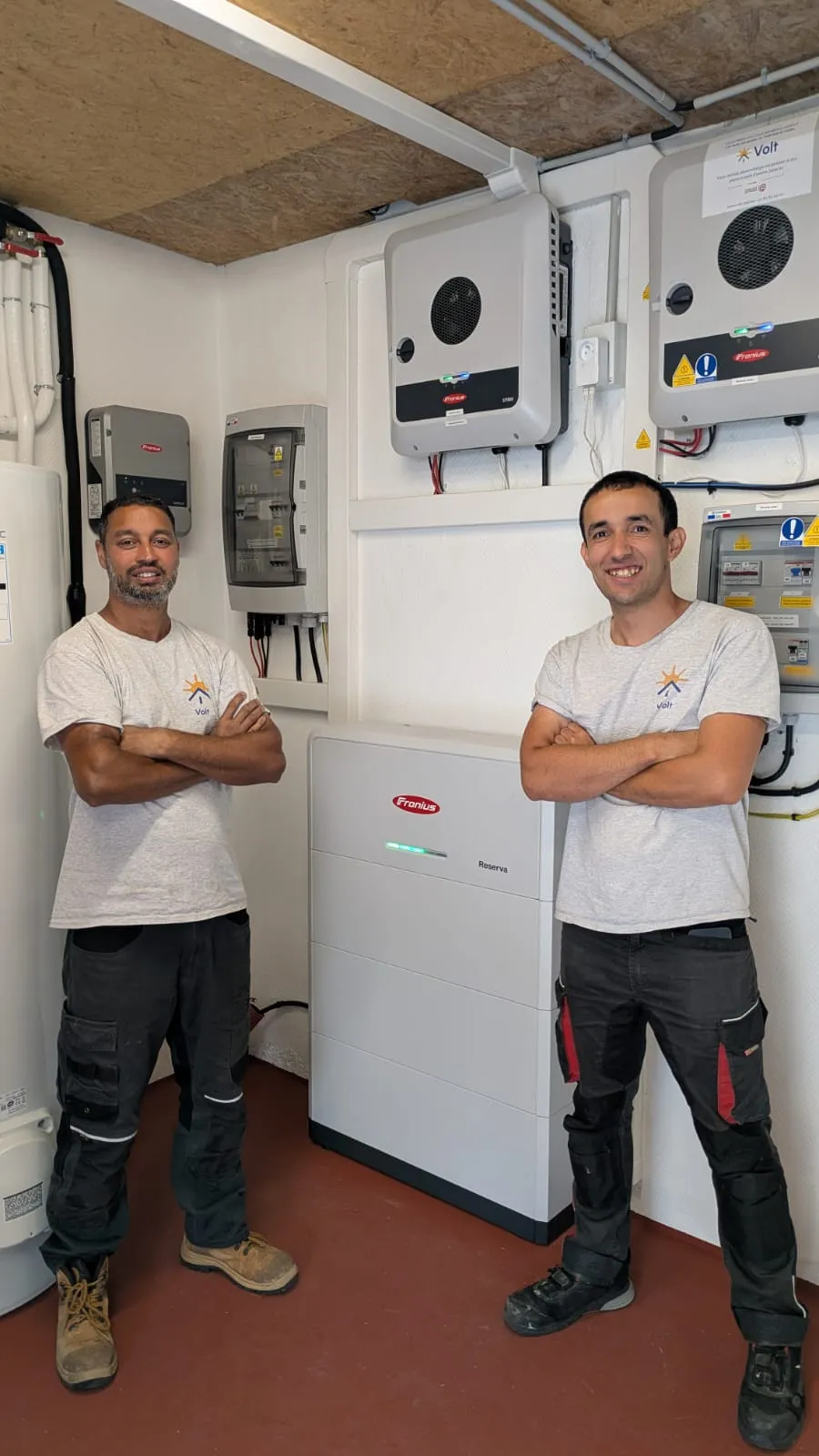 Batterie Fronius Reserva de 9,5 kWh installée à Chevincourt (60150)