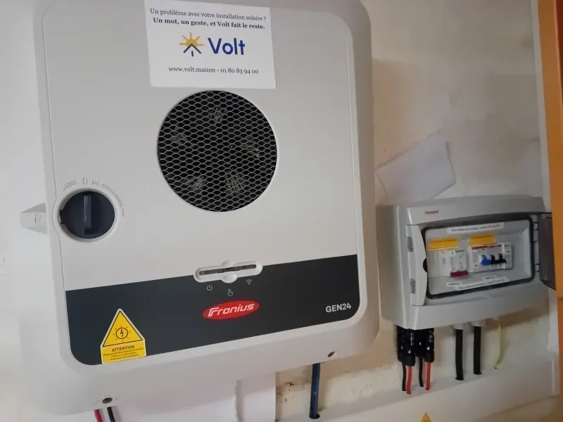 Onduleur hybride Fronius Primo GEN24 3.0 installé à Sartrouville (78500)