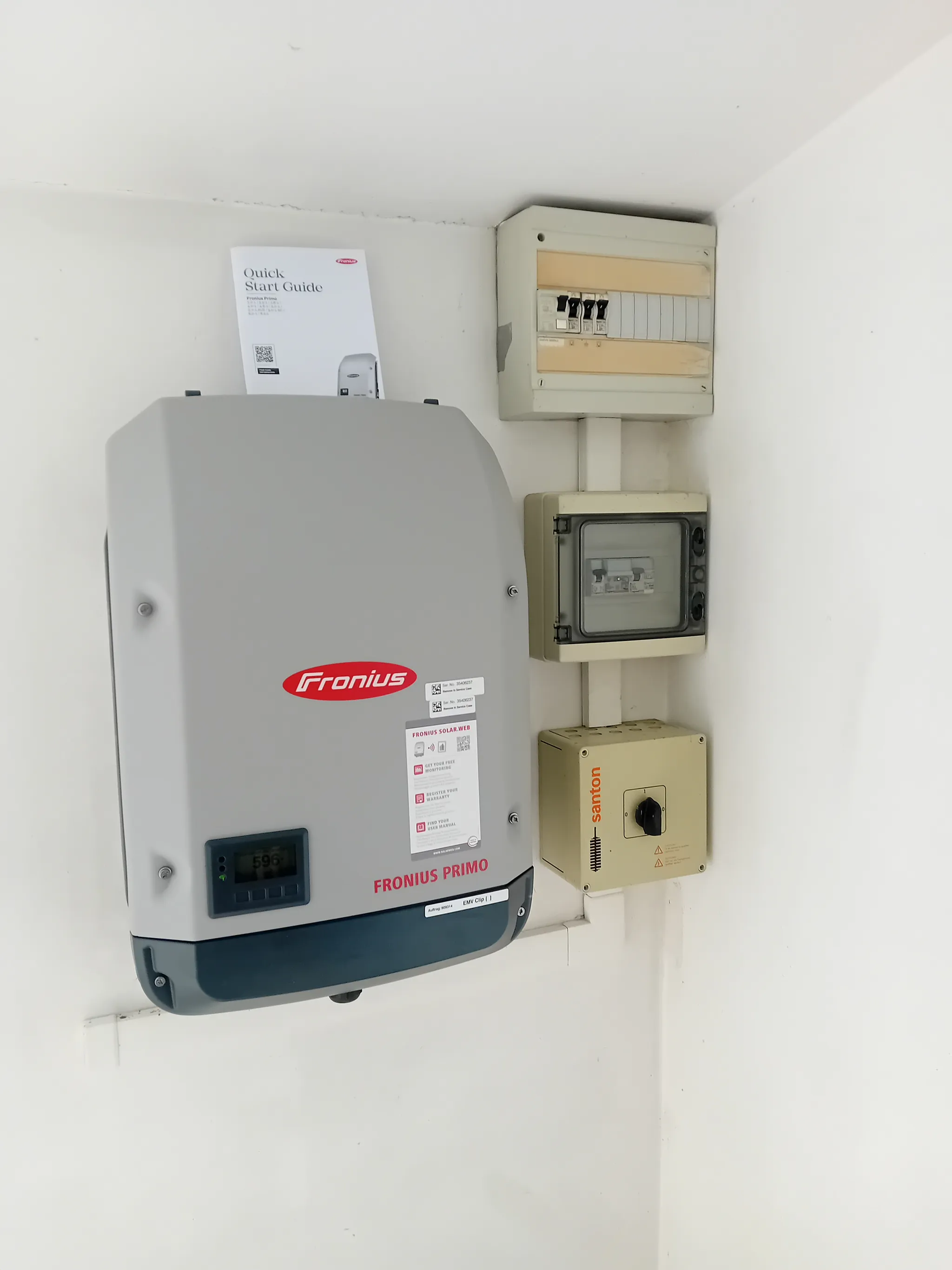 Onduleur Fronius Primo 3.0-1 posé en remplacement à Conflans-Sainte-Honorine (78700)