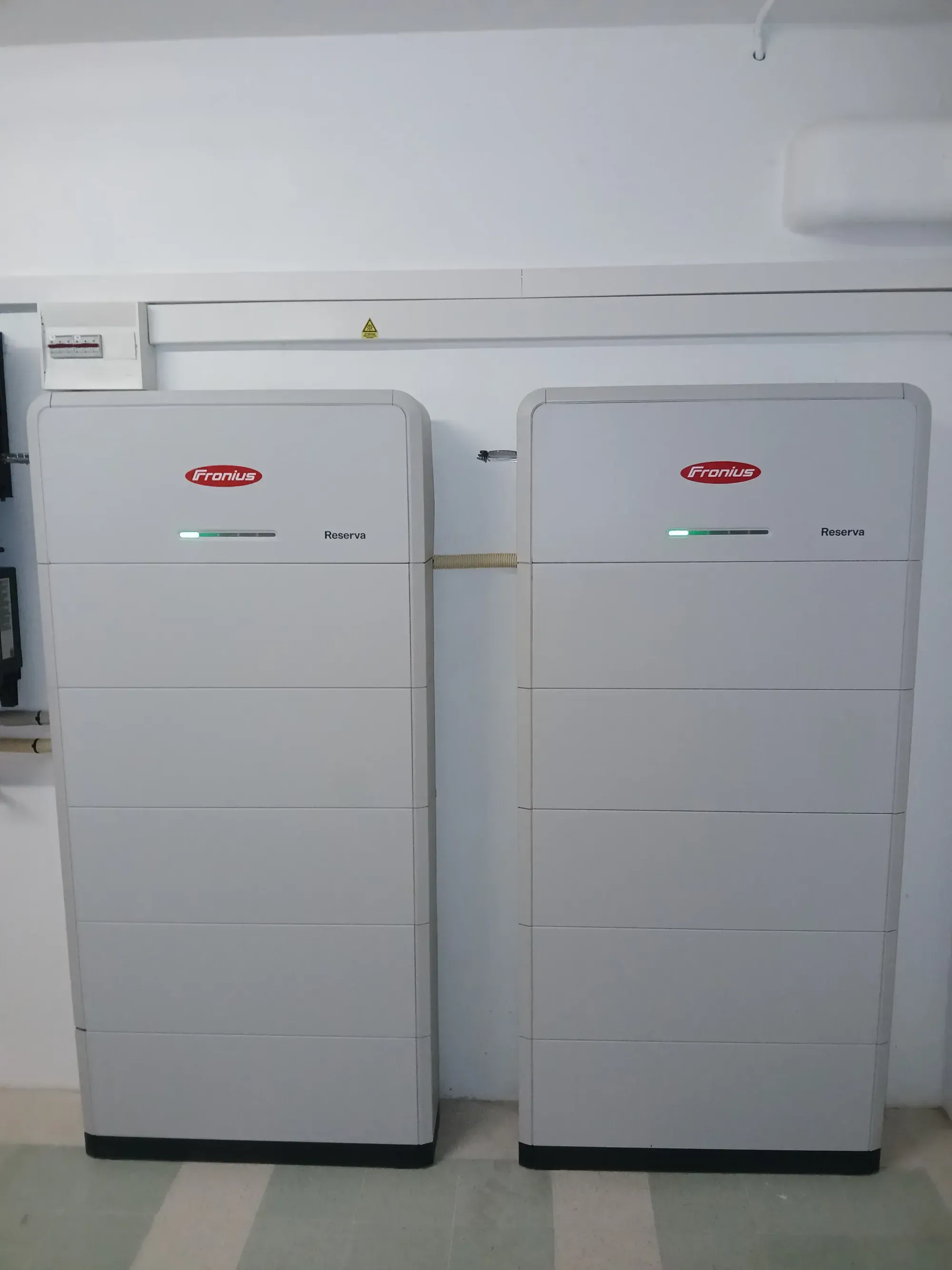 Deux unités de stockage Fronius Reserva totalisant 31,5 kWh à Chambourcy (78240)