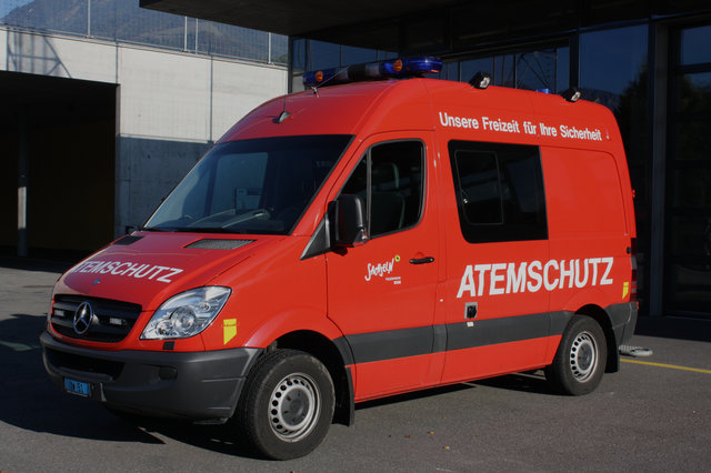 Atemschutzbus der Feuerwehr Sachseln
