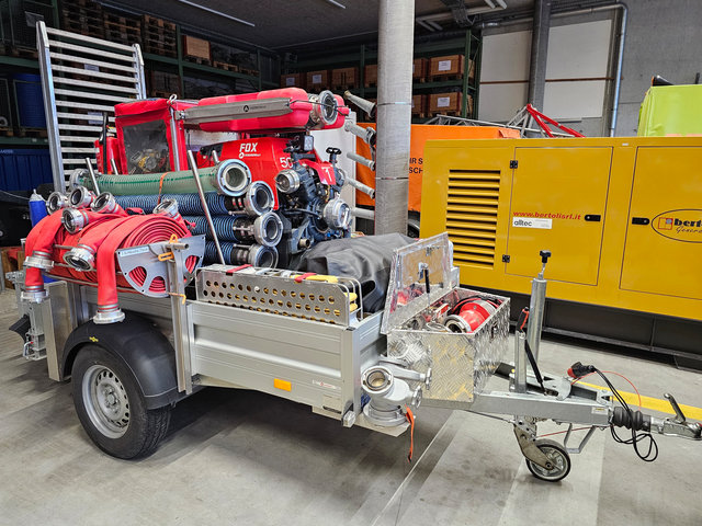 Waldbrandmodul der Feuerwehr Sachseln