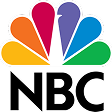 NBC Peacock logo with multicolored feathers.