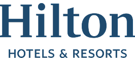 Hilton Hotels & Resorts logo.