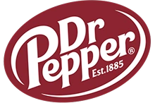 Dr Pepper brand logo.