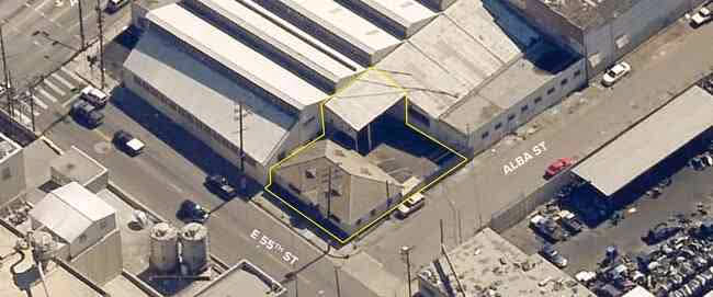 Manufacturing facility at 5505 S Alameda St, Los Angeles, CA