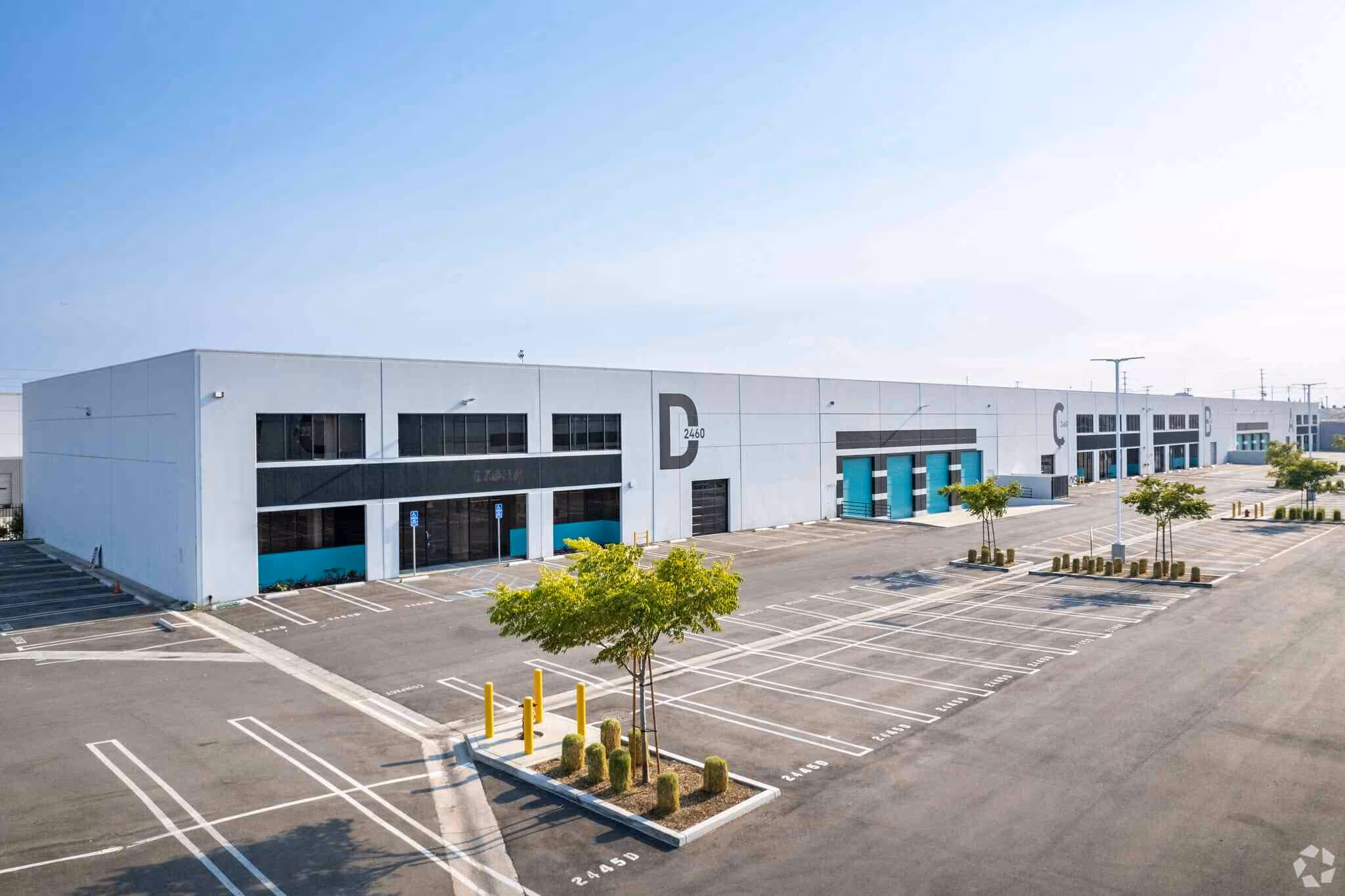 Industrial building at 2460 E 12th St & Santa Fe, Los Angeles, CA