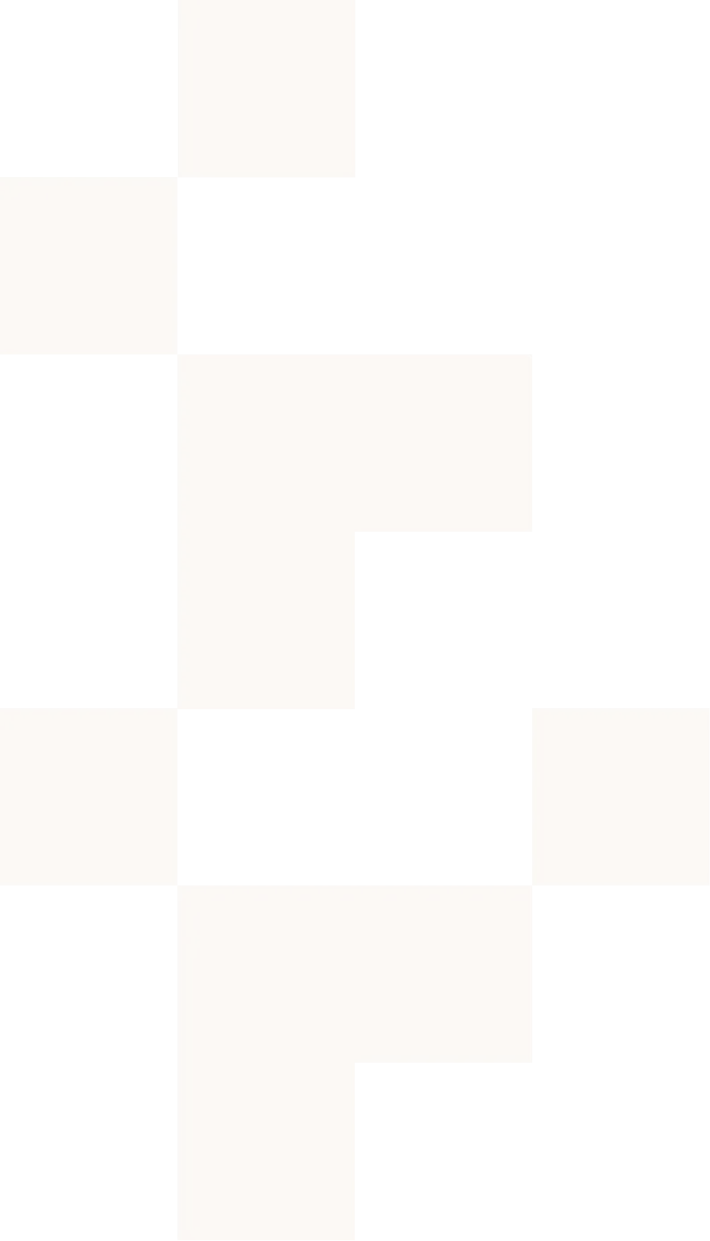 Black and cream geometric pattern with interlocking shapes forming a grid-like design.
