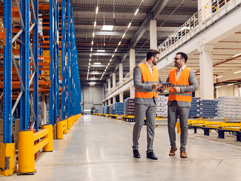 Distribution center interior