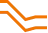 Three angled stripes in orange, grey, and orange on a white background.