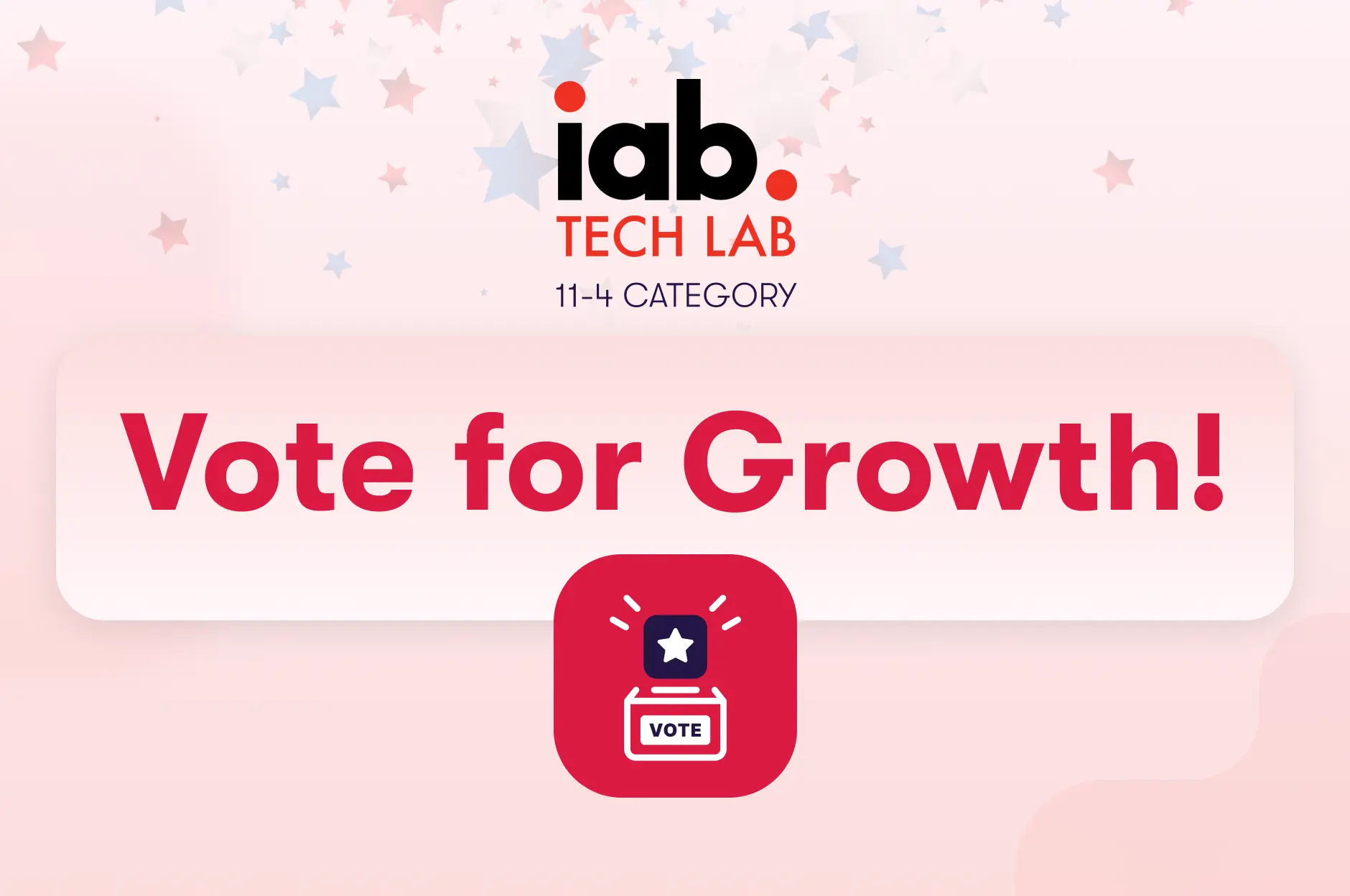 iab logo and voting box icon
