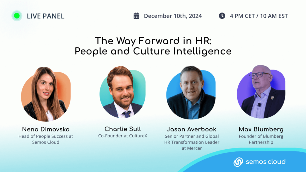 the way forward people and culture intelligence