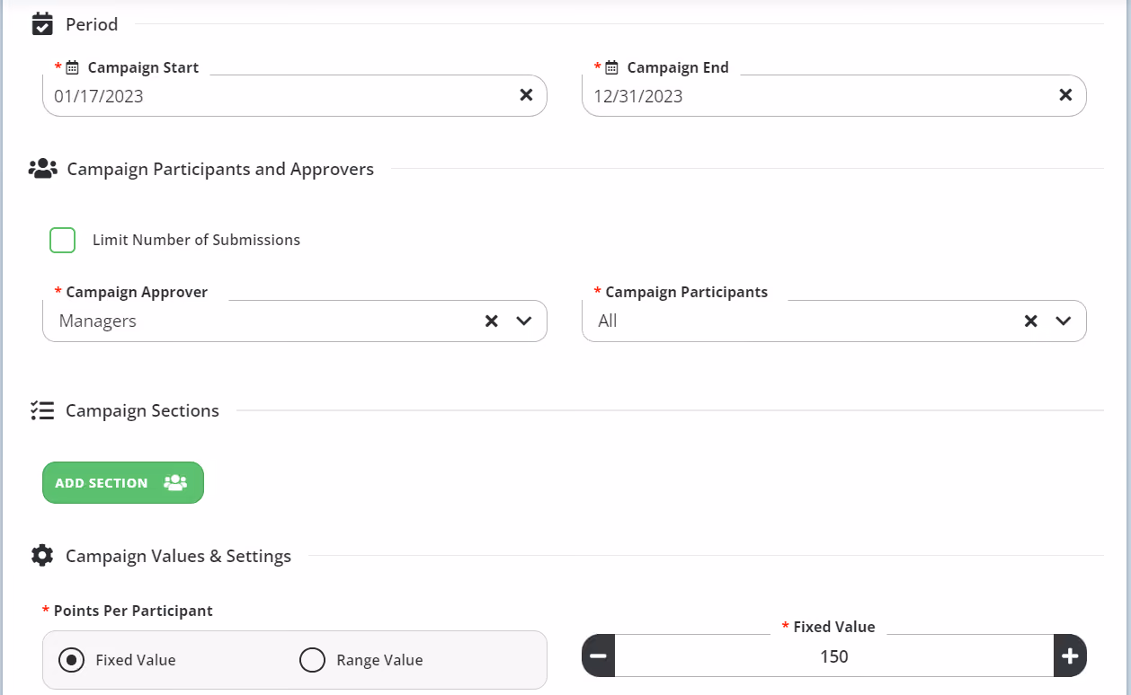dei program setup