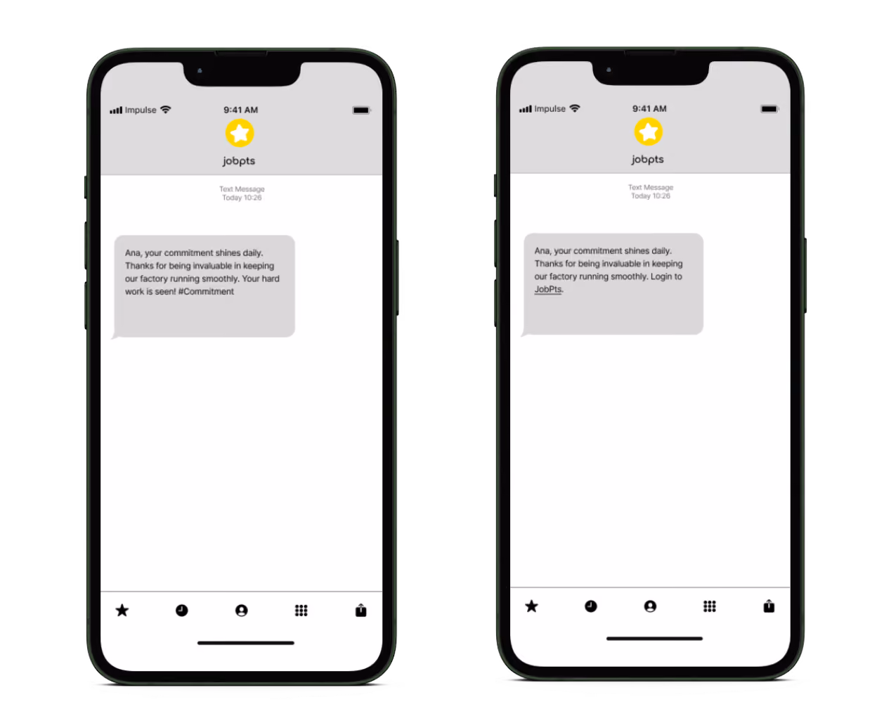 sms recognition examples
