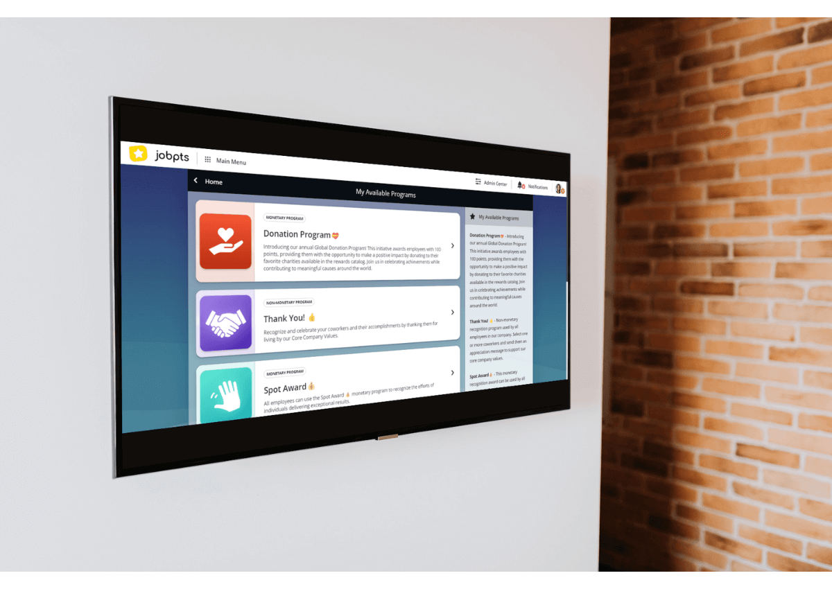 tv display
