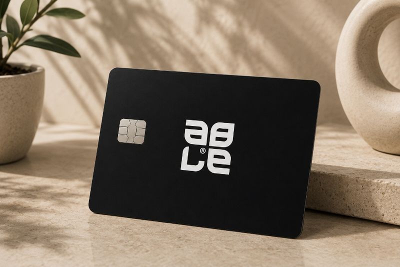 The Able global spending card