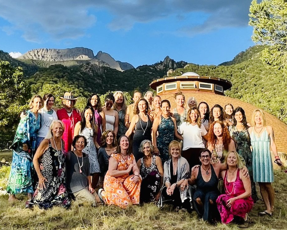 Portrait of Jeanie Manchester, who leads this women's retreat in Crestone, Colorado