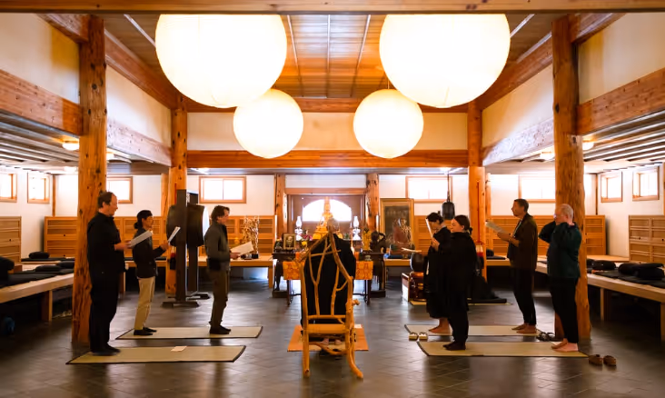 Crestone Mountain Zen Center in its mountain setting in southern Colorado