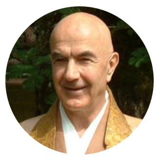 Portrait of Zentatsu Baker Roshi, founder and head teacher of Dharma Sangha