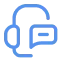 Blue padlock icon with a stylized letter P in the center representing security or privacy.