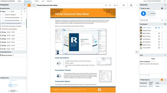 virtual classroom