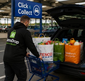 Milton Keynes click and collect delivery service
