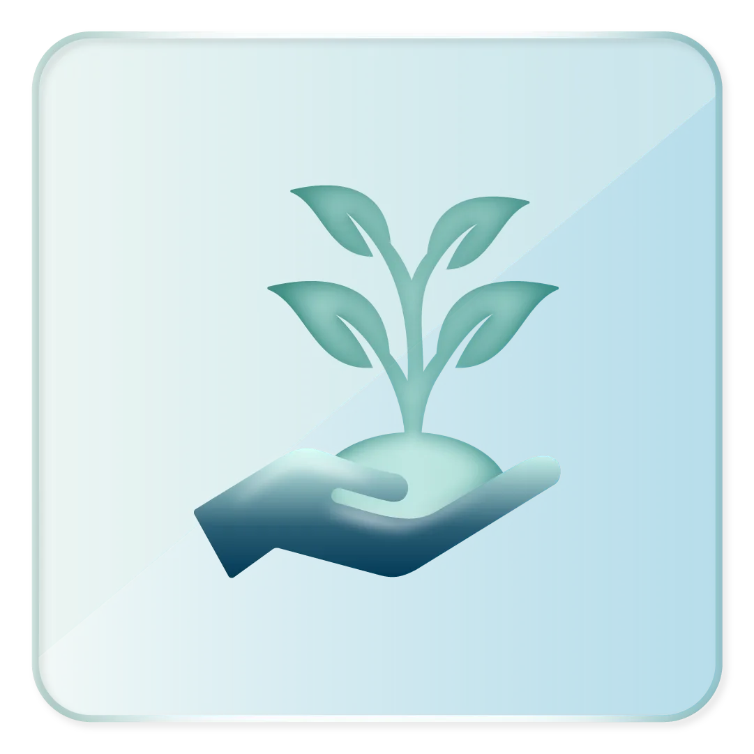Icon representing a Polysense company value or mission pillar