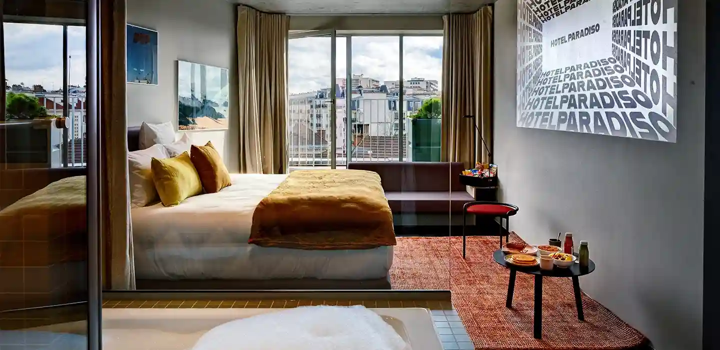 hotel room with a view in paris nation