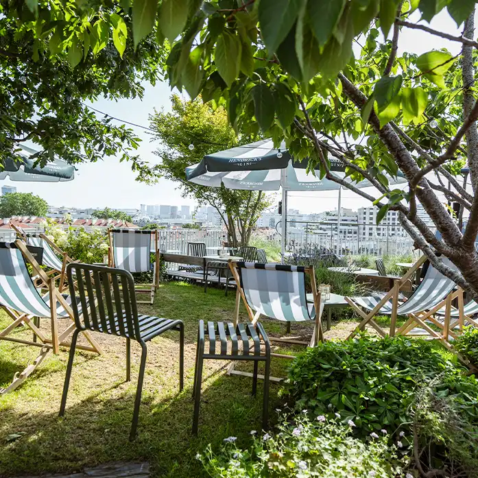 Discover the rooftop at mk2 hotel paradiso in Paris 12