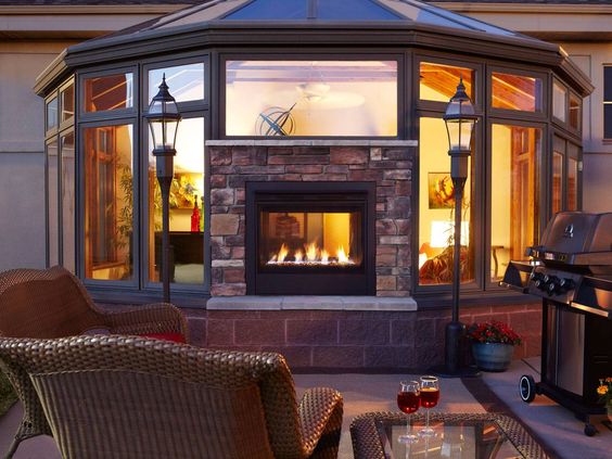 modern gas fires