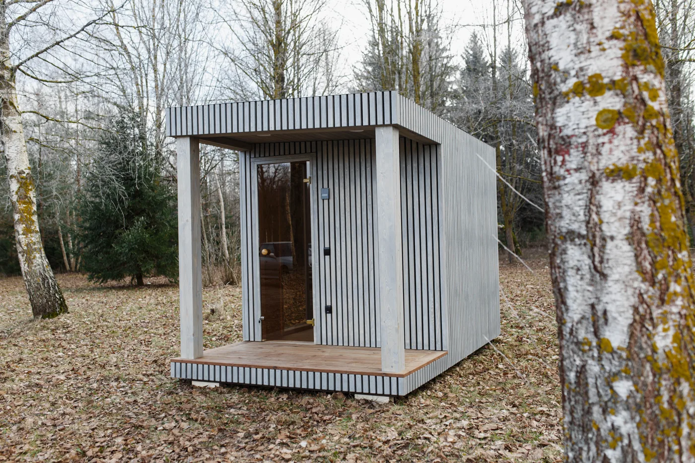Rámová sauna PURE 240 × 350