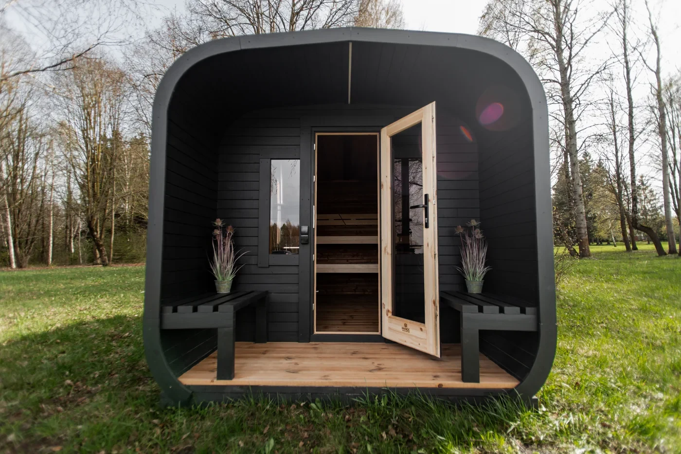 Sauna CUBE 4 m