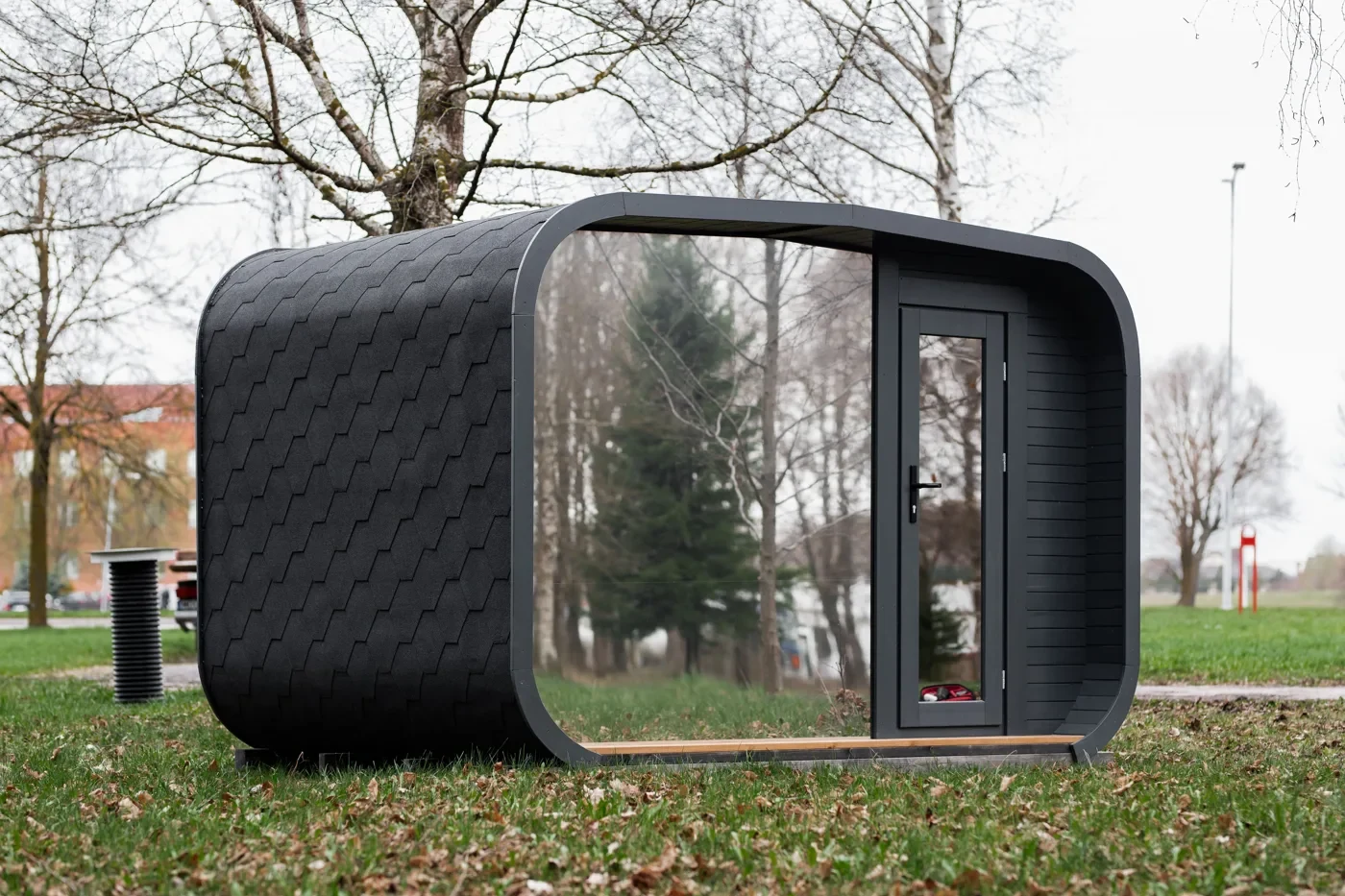 Sauna LUX VIP 245 × 340 s predsieňou