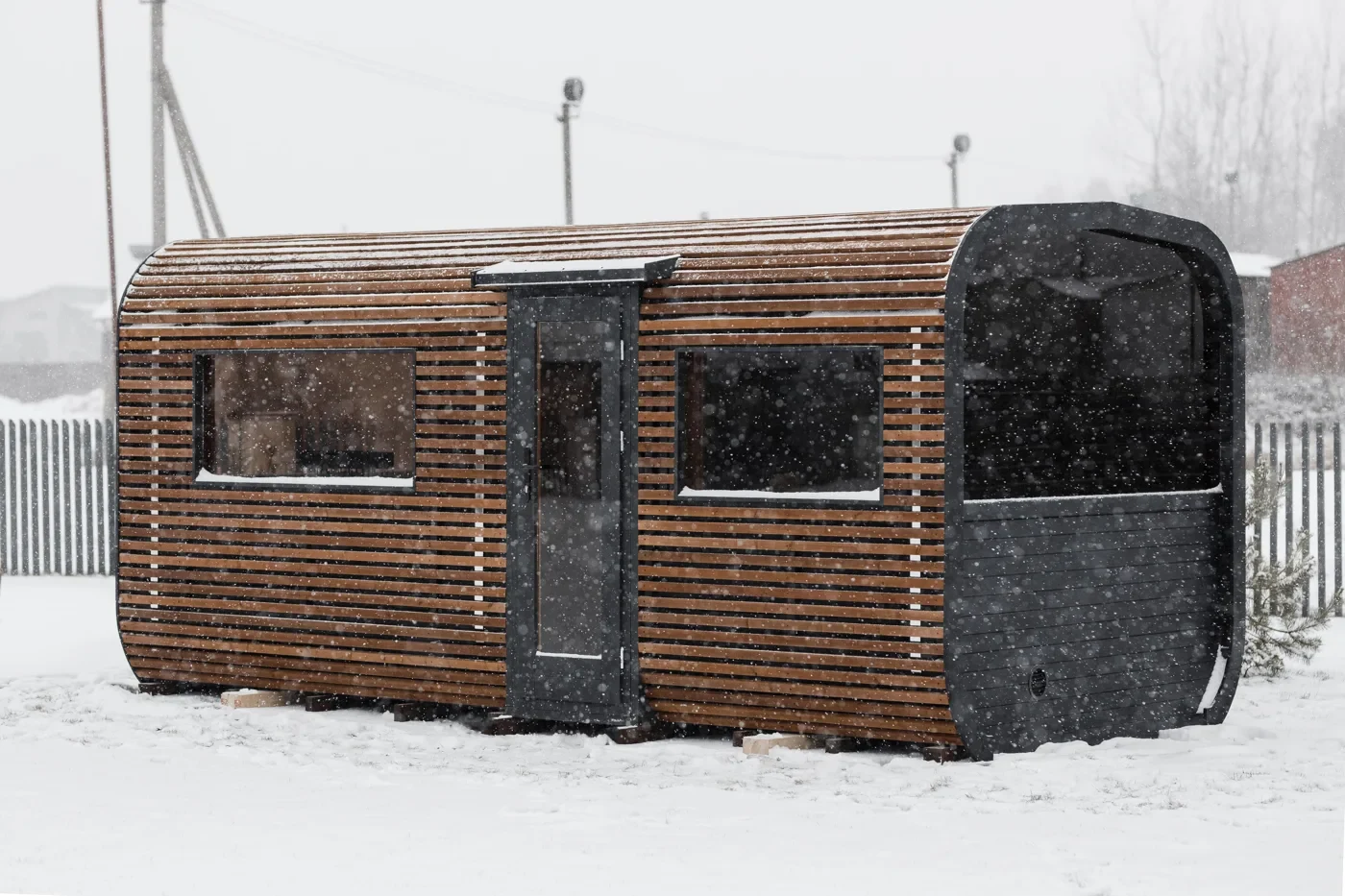 Sauna CUBE PLATINUM 245 × 500